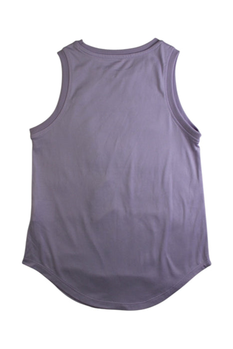 A Grey Sleeveless Tops from Nike in size 7Y for girl. (Back View)