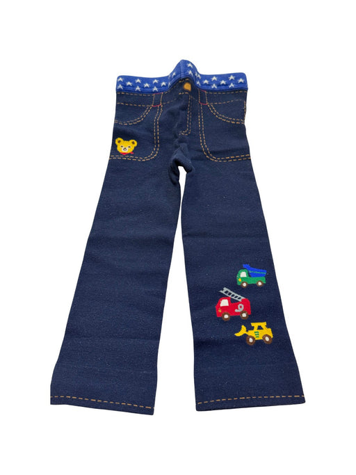 A Blue Leggings from Miki House in size 2T for boy. (Front View)