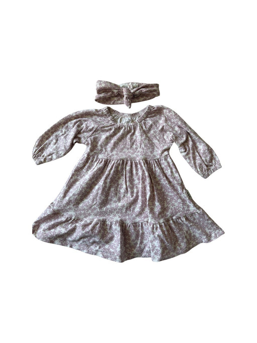 A Purple Long Sleeve Dresses from Hux in size 12-18M for girl. (Front View)