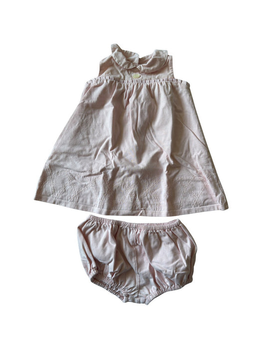 A Pink Dress Sets from Armani Baby in size 6-12M for girl. (Front View)