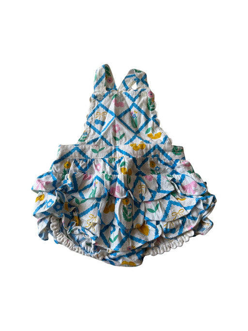 A Multicolour Sleeveless Rompers from Seed in size 6-12M for girl. (Front View)