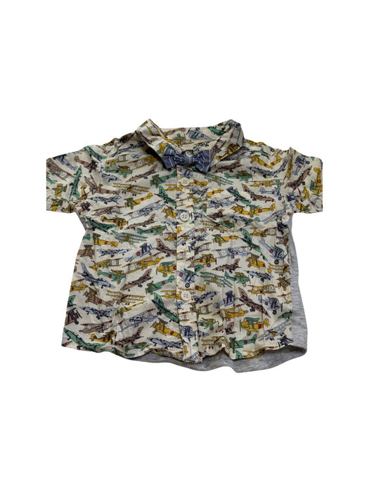 A Multicolour Short Sleeve Shirts from Sense of Wonder in size 12-18M for boy. (Front View)