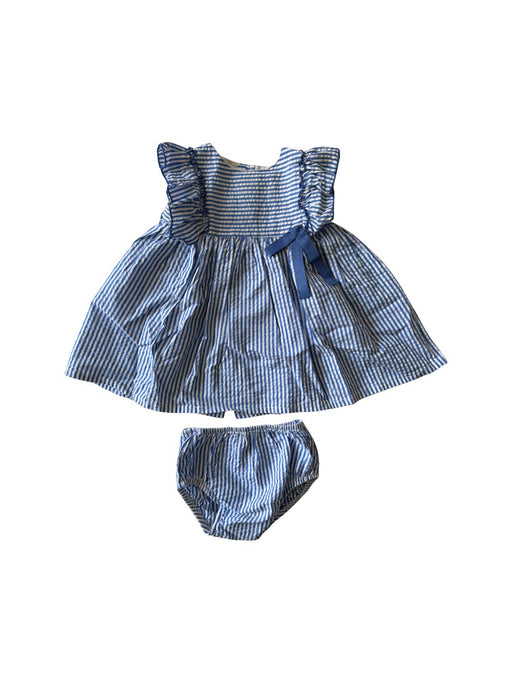 A Blue Dress Sets from Fina Ejerique in size 6-12M for girl. (Front View)