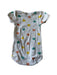 A White Short Sleeve Bodysuits from Petit Bateau in size 6-12M for girl. (Back View)