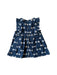 A Blue Dress Sets from Jacadi in size 6-12M for girl. (Back View)