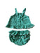 A Green Pants Sets from Seed in size 6-12M for girl. (Back View)