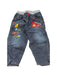 A Blue Jeans from Miki House in size 5T for boy. (Front View)