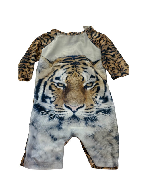 A Beige Swimsuits from Popupshop in size 3T for neutral. (Front View)