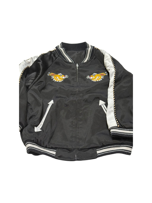 A Black Lightweight Jackets from X-girl in size 2T for boy. (Front View)