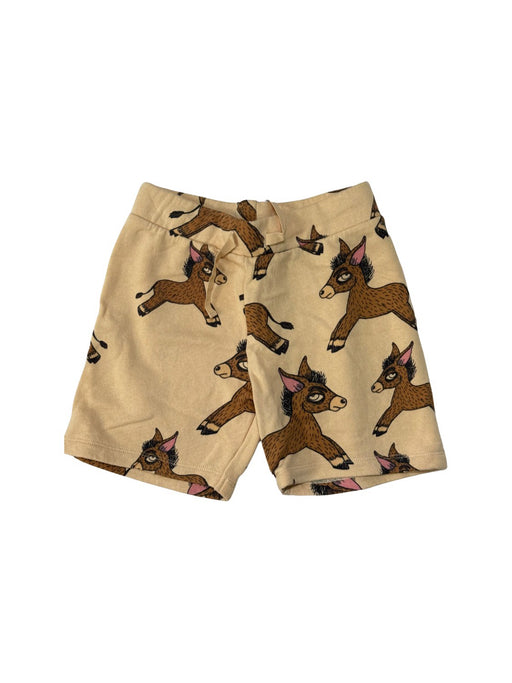 A Orange Shorts from Mini Rodini in size 5T for girl. (Front View)