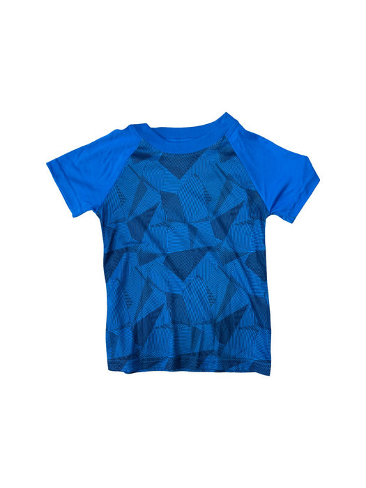 A Blue Short Sleeve T Shirts from New Balance in size 3T for boy. (Front View)