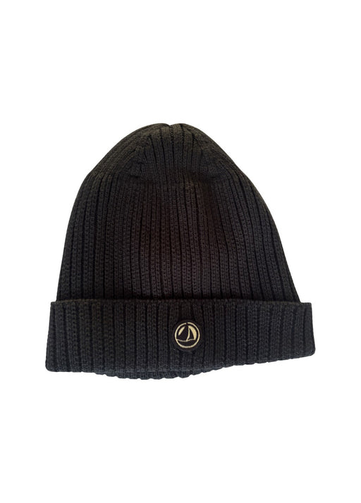 A Navy Beanies from Petit Bateau in size 10Y for neutral. (Front View)