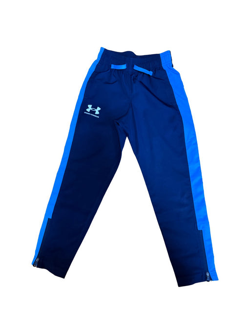 A Blue Casual Pants from Under Armour in size 8Y for neutral. (Front View)