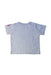 A Blue Short Sleeve T Shirts from Roots in size 18-24M for girl. (Back View)