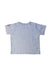 A Blue Short Sleeve T Shirts from Roots in size 18-24M for girl. (Back View)