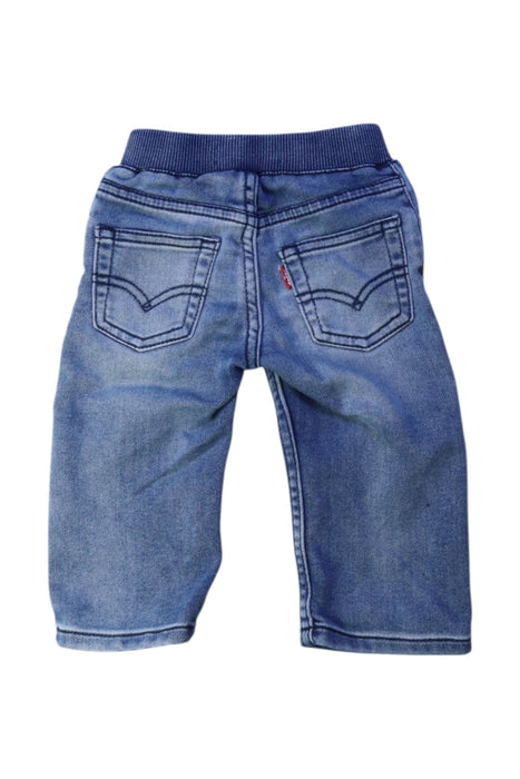 A Blue Jeans from Levi's in size 6-12M for boy. (Back View)