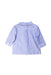 A Blue Long Sleeve Shirts from Petit Bateau in size 6-12M for boy. (Back View)