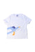 A White Short Sleeve T Shirts from Petit Bateau in size 12-18M for boy. (Front View)
