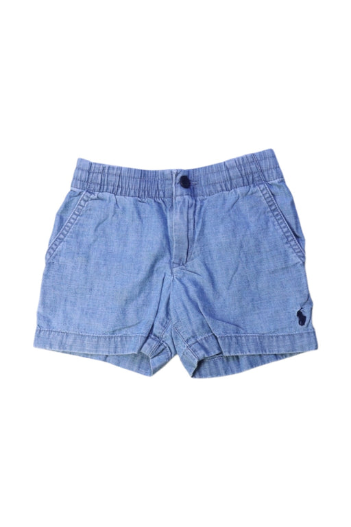A Blue Shorts from Polo Ralph Lauren in size 2T for boy. (Front View)