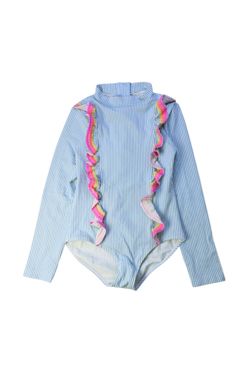 A Multicolour Long Sleeve Bodysuits from Boden in size 7Y for girl. (Front View)