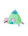 A Green Safety Blankets from Haba in size Newborn for neutral. (Front View)