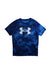 A Blue Active Tops from Under Armour in size 12Y for boy. (Front View)