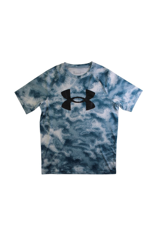 A Blue Active Tops from Under Armour in size 12Y for boy. (Front View)