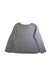 A Grey Long Sleeve Tops from Seed in size 7Y for girl. (Back View)