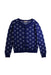 A Navy Cardigans from Bonpoint in size 8Y for girl. (Front View)