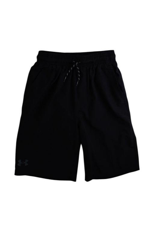 A Black Active Shorts from Under Armour in size 9Y for boy. (Front View)