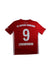 A Red Active Tops from Adidas in size 9Y for boy. (Back View)