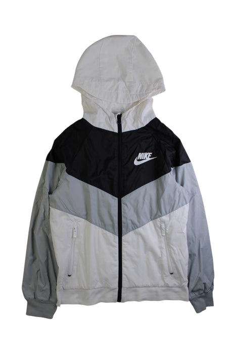 A Multicolour Lightweight Jackets from Nike in size 10Y for boy. (Front View)