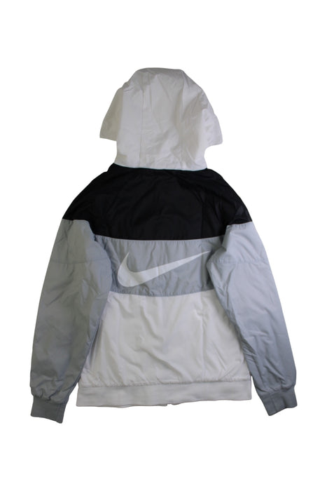 A Multicolour Lightweight Jackets from Nike in size 10Y for boy. (Back View)