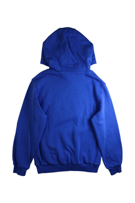 A Blue Hooded Sweatshirts from Nike in size 10Y for neutral. (Back View)