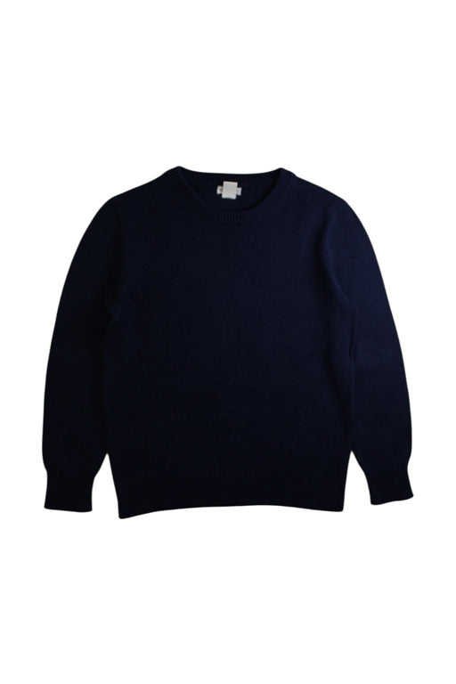 A Navy Knit Sweaters from Crewcuts in size 6T for boy. (Front View)