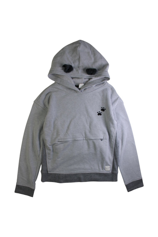 A Grey Hooded Sweatshirts from Cubcoats in size 9Y for boy. (Front View)