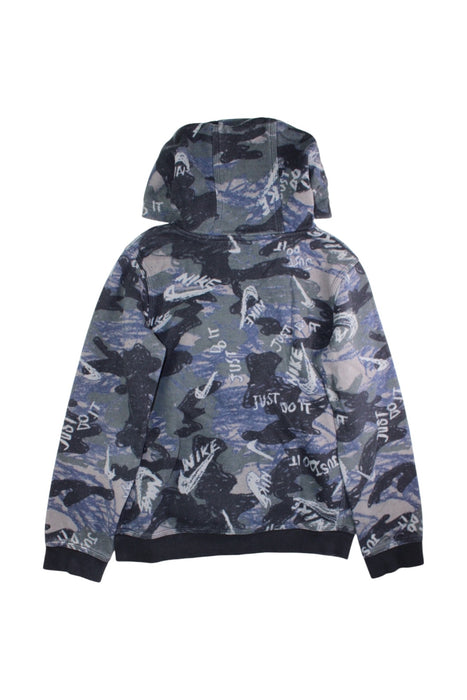 A Multicolour Hooded Sweatshirts from Nike in size 10Y for boy. (Back View)