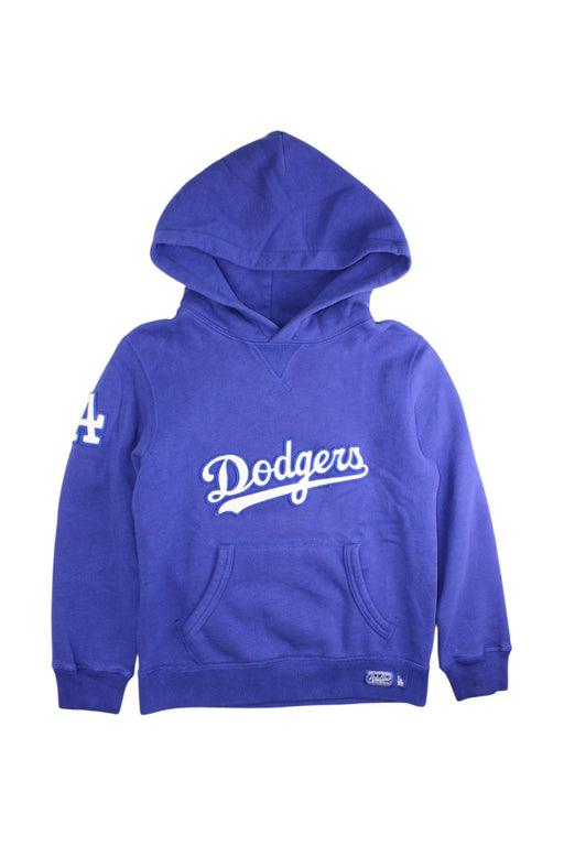 A Blue Hooded Sweatshirts from Polo Ralph Lauren in size 8Y for boy. (Front View)