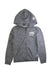 A Grey Zippered Sweatshirts from Roots in size 9Y for neutral. (Front View)