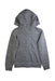 A Grey Zippered Sweatshirts from Roots in size 9Y for neutral. (Back View)