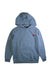 A Blue Hooded Sweatshirts from Vans in size 10Y for boy. (Front View)