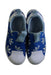 A Blue Slip Ons from Adidas in size 9Y for boy. (Back View)