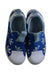A Blue Slip Ons from Adidas in size 9Y for boy. (Back View)