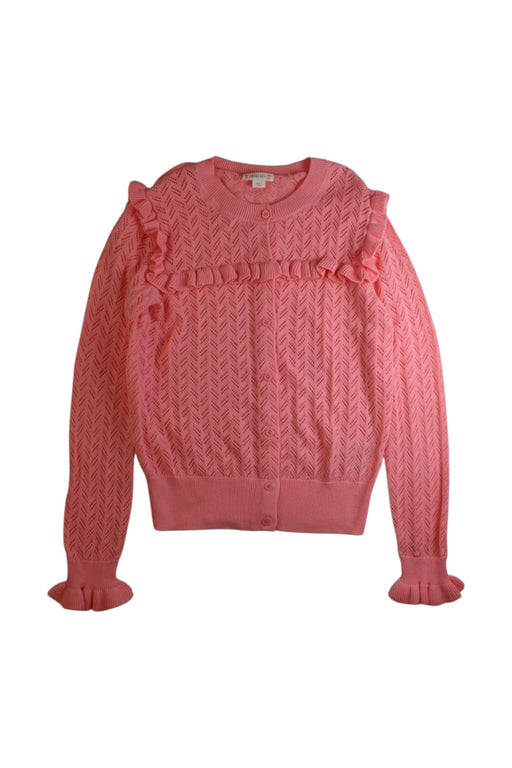 A Pink Cardigans from Crewcuts in size 10Y for girl. (Front View)