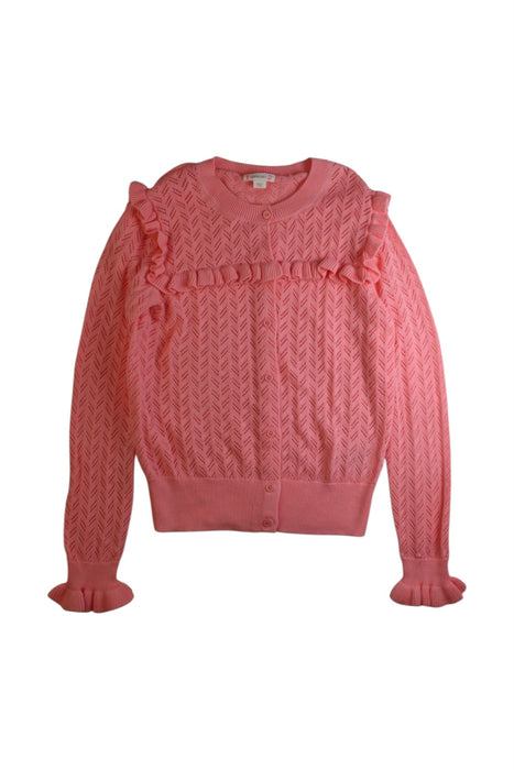 A Pink Cardigans from Crewcuts in size 10Y for girl. (Front View)