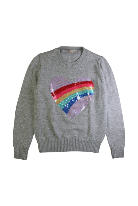 A Multicolour Crewneck Sweatshirts from Crewcuts in size 12Y for girl. (Front View)