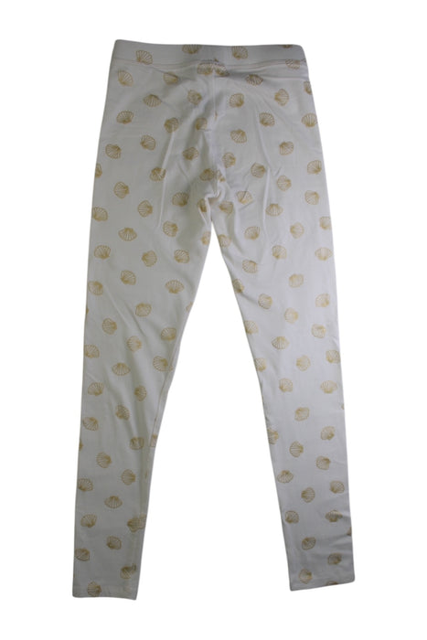 A White Leggings from Crewcuts in size 12Y for girl. (Back View)