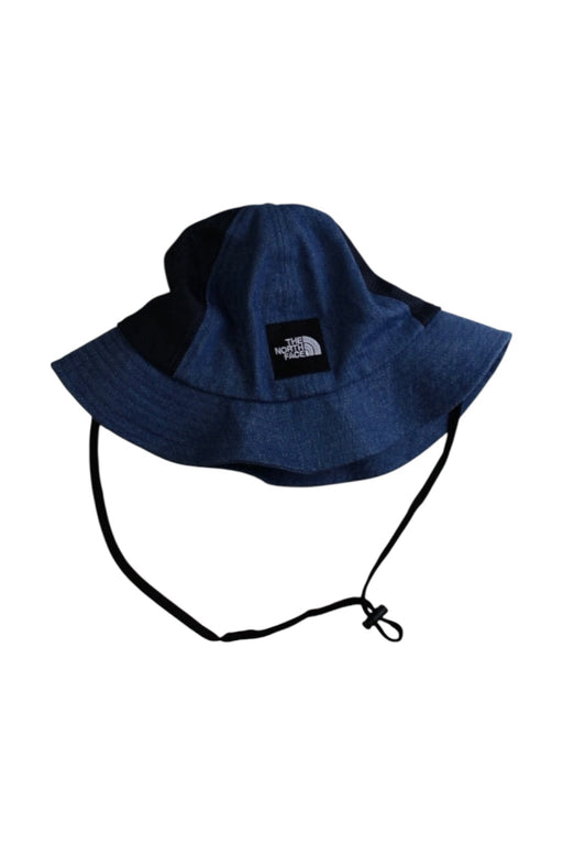 A Blue Sun Hats from The North Face in size 12Y for neutral. (Front View)