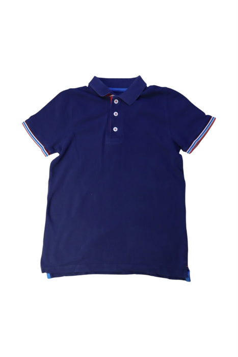 A Navy Short Sleeve Polos from Boden in size 9Y for boy. (Front View)