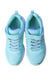 A Blue Sneakers from Skechers in size 7Y for girl. (Back View)